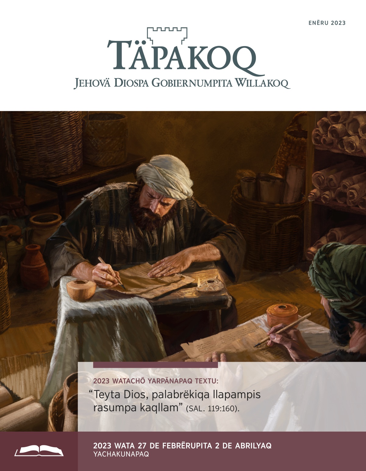 Täpakoq (yachakunapaq), enëru 2023.