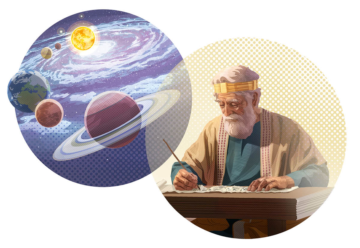 Huaquin fotocuna: Taita Diospa espiritu santohuan rurashcacuna. 1. Huaquin planetacuna. 2. Bibliata escribijca Taita Diospa nishcacunatami escribijun.