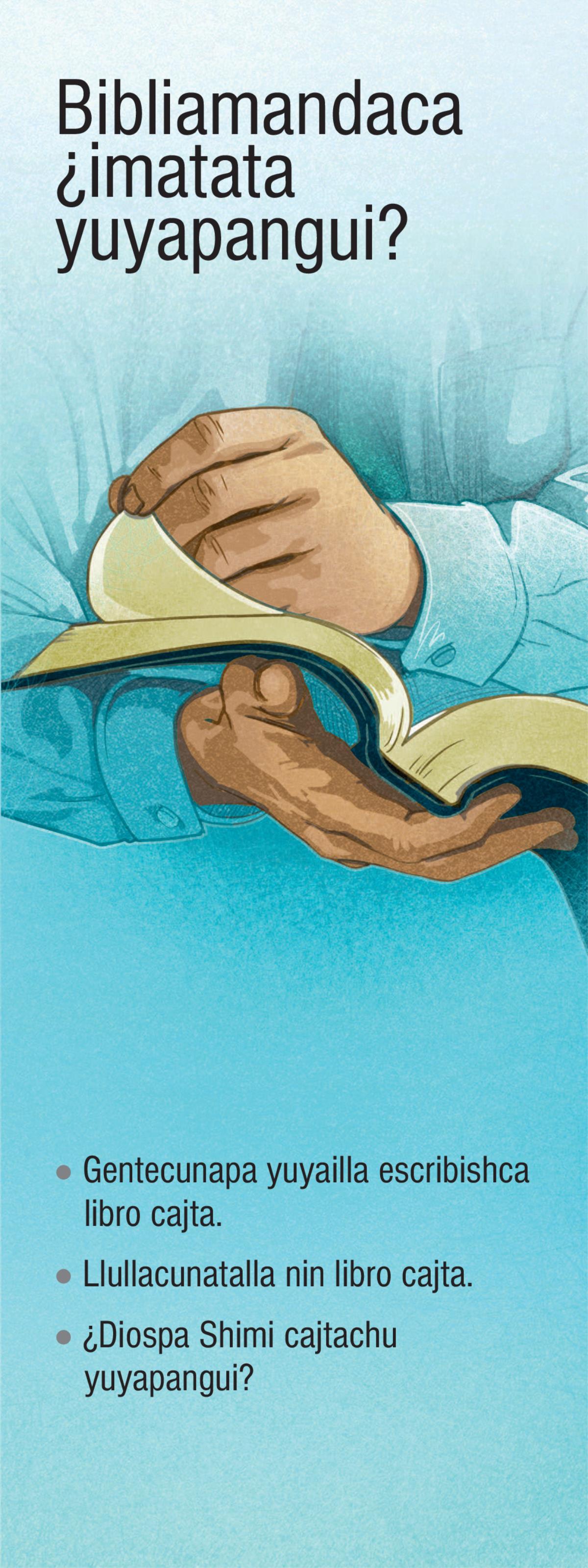 Bibliamandaca ¿imatata yuyapangui?