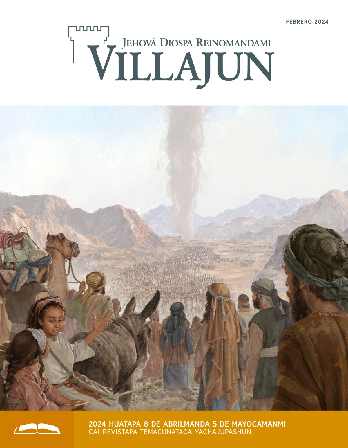 Desiertopi cashpami israelita jaricuna, huarmigucuna y huahuacuna shuj pilar fuyutami catinajun.