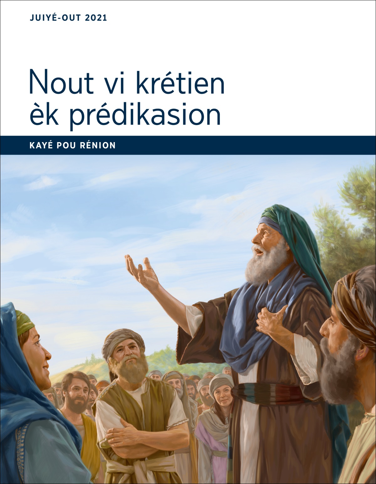 Kayé pou rénion Nout vi krétien èk prédikasion, juiyé-out 2021.