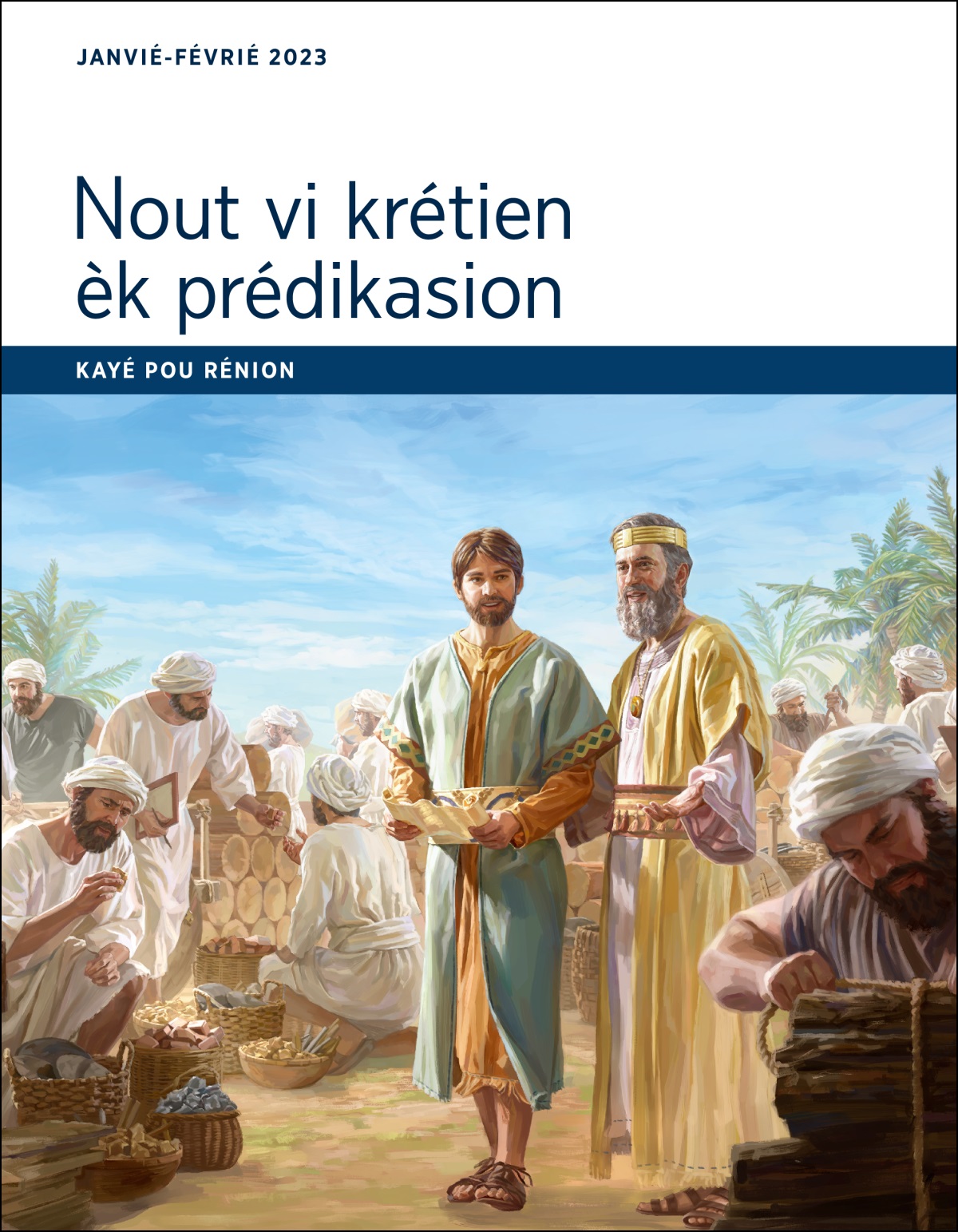 Kayé pou rénion Nout vi krétien èk prédikasion, janvié-févrié 2023.