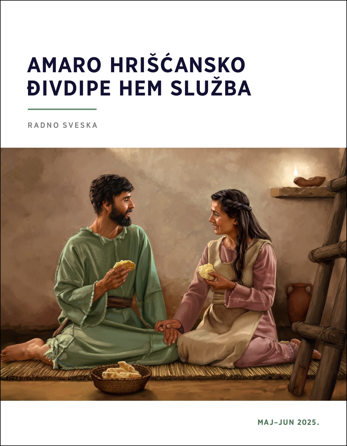 Jekh rom hem romni nane len but, ama uživinena đi hana maro ko mir.