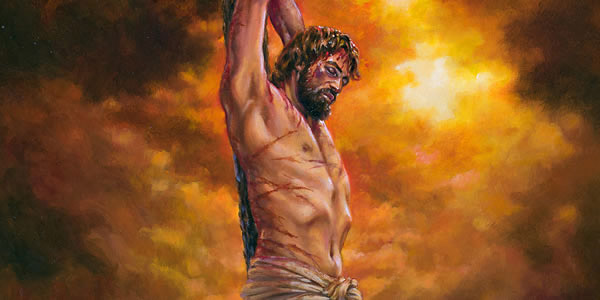 The death of Jesus Christ by execution on an upright stake