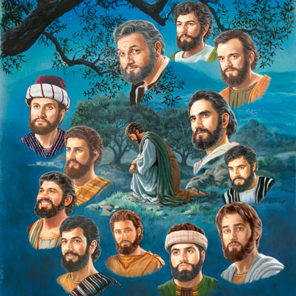 Jesus prays before choosing his twelve apostles