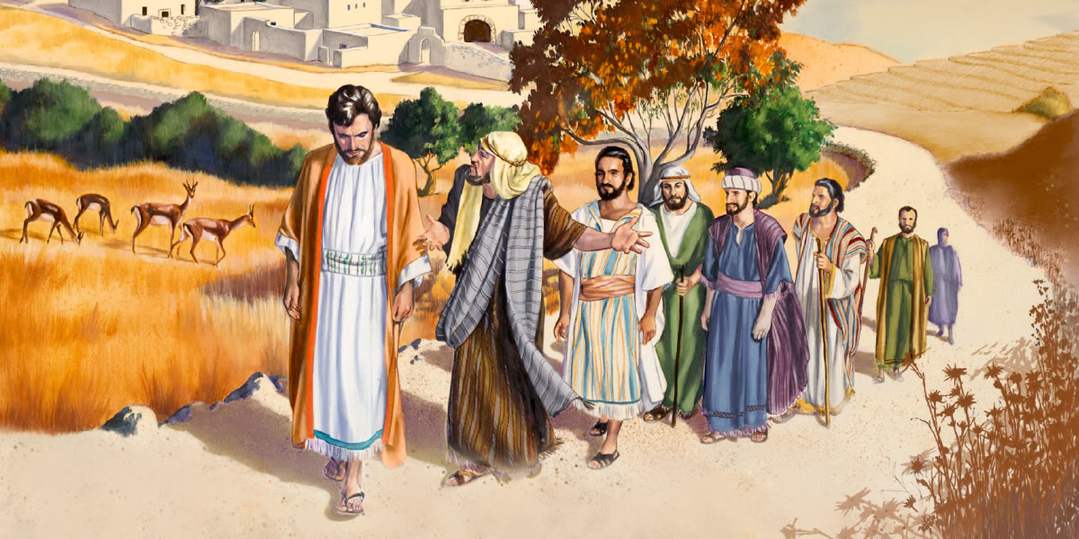 Yesu nau in kwilejend ayil ku Yerusalem