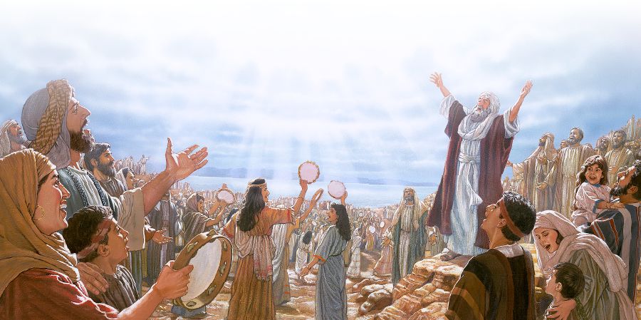 Moses nau in Isarel amujikitishin Yehova