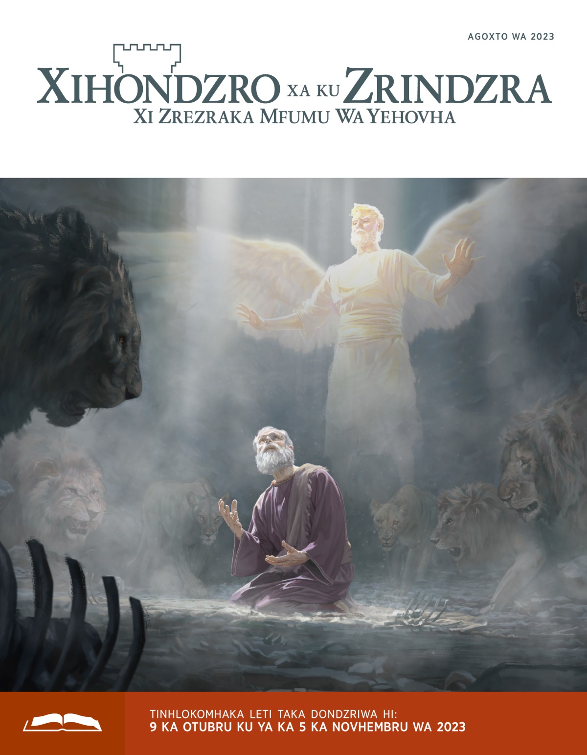 Muprofeta Daniyele a lavisaka a tilweni na a zrendzreliwe hi tinghonyama ndzreni ka xikhele. Ntsrumi yi mu sizrelelaka.