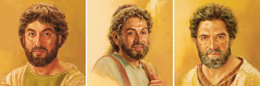 Иаков (брат Иоанна), Андрей и Пётр