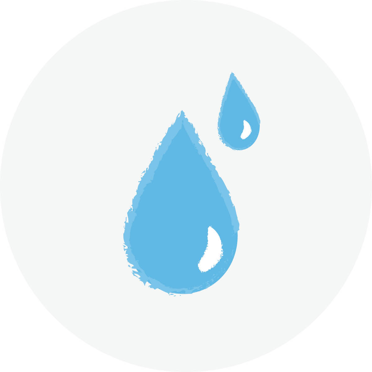 Капли воды.