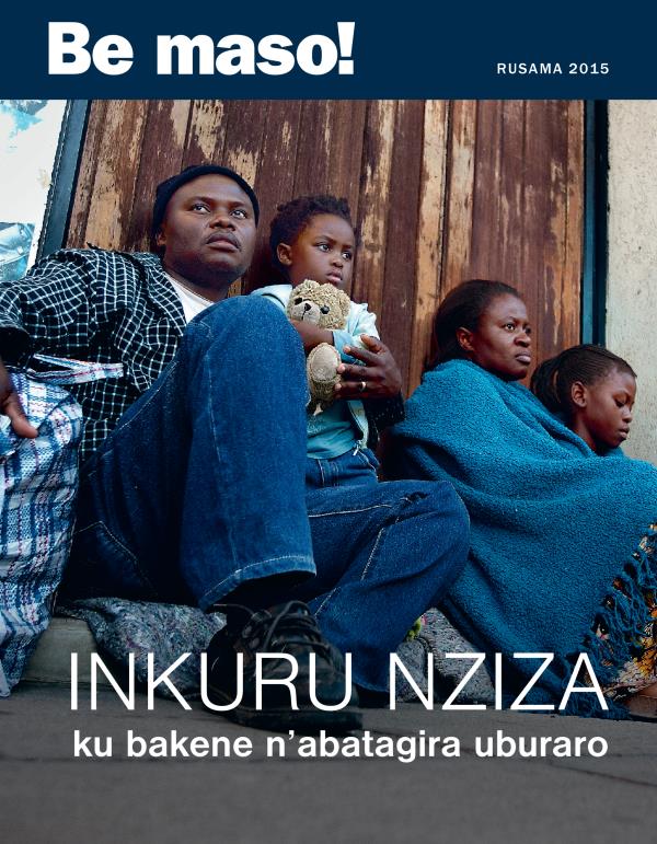 Igipfukisho c’ikinyamakuru Be maso!, Rusama 2015 | Inkuru nziza ku bakene n’abatagira uburaro