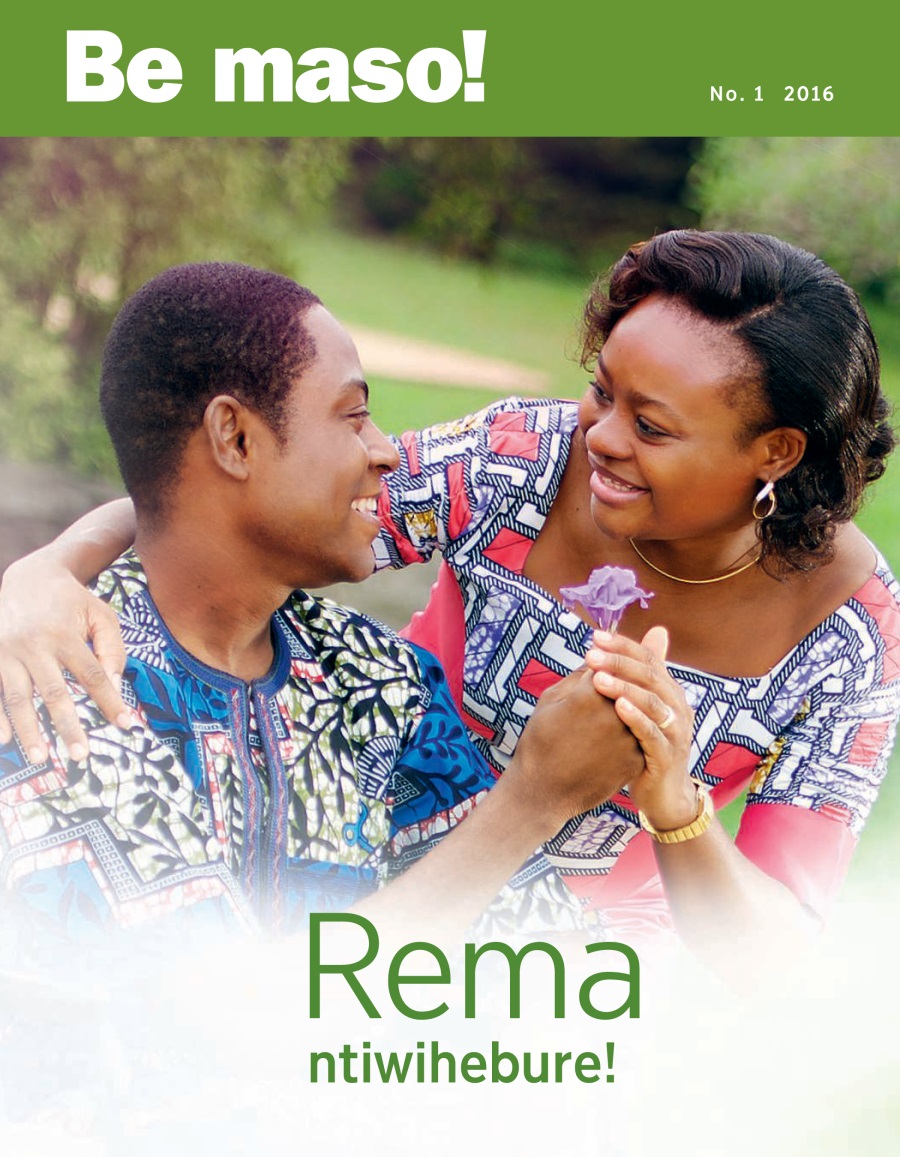 Ikinyamakuru Be maso!, No. 1 2016 | Rema ntiwihebure!