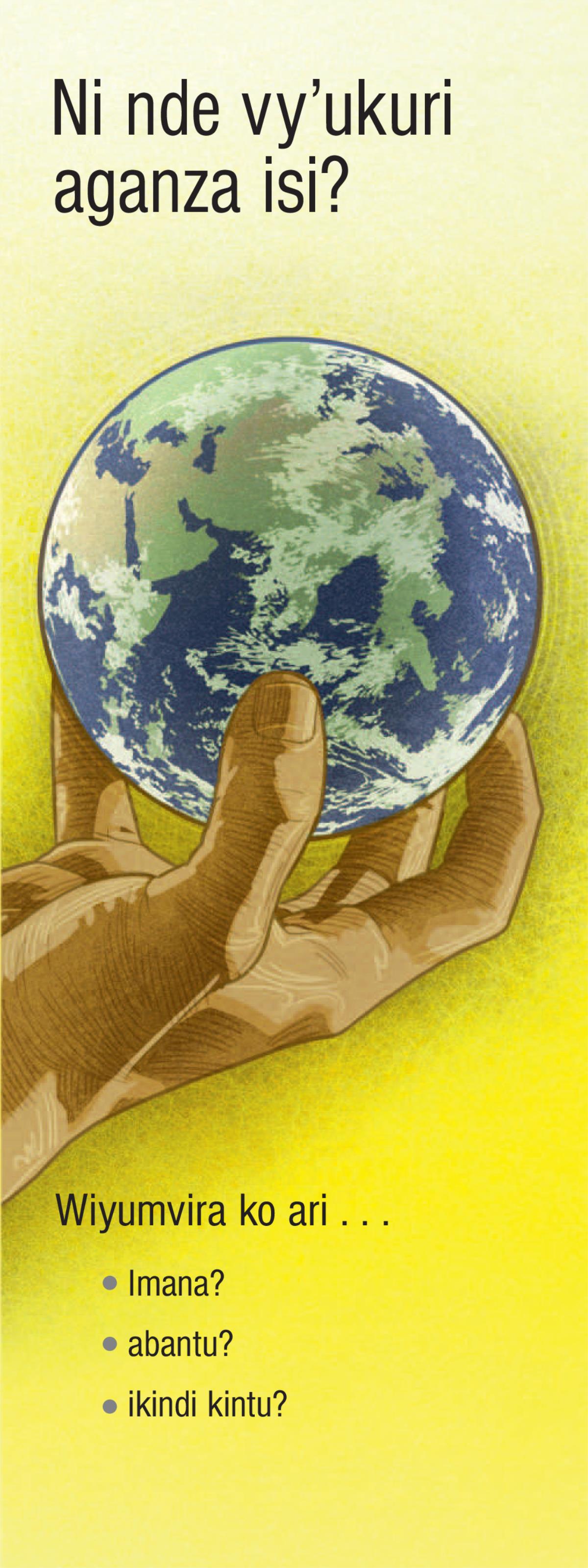 Ni nde vy’ukuri aganza isi?