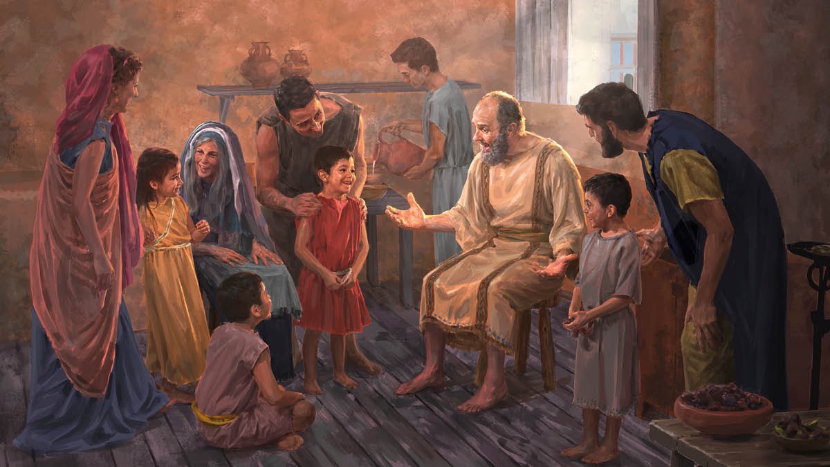 Intumwa Paulo ari ku muhana w’umuvukanyi maze akifatanya n’abandi, ushizemwo n’abakiri bato