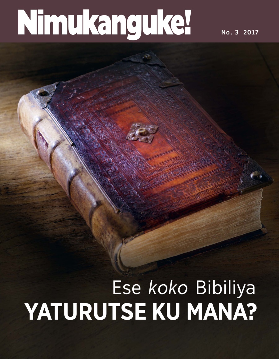 Nimukanguke! No. 3 2017 | Ese koko Bibiliya yaturutse ku Mana?