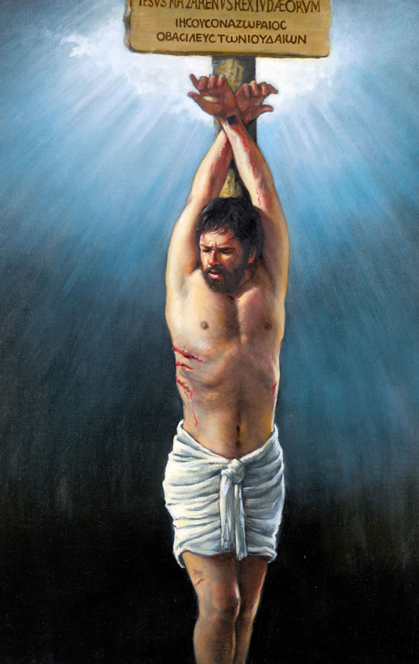 Jesus’ agonizing death on a torture stake