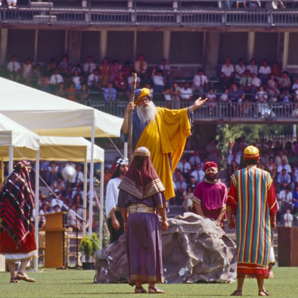 A costume drama at a regional convention in Italy