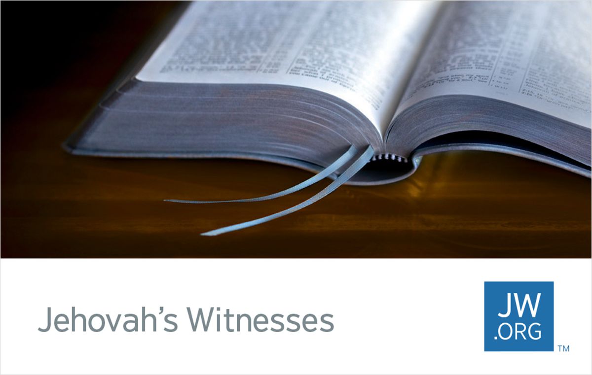 A jw.org contact card showing an open Bible