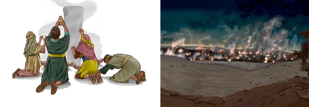 Israel’s spiritual shepherds inquire of false gods; Jerusalem is destroyed