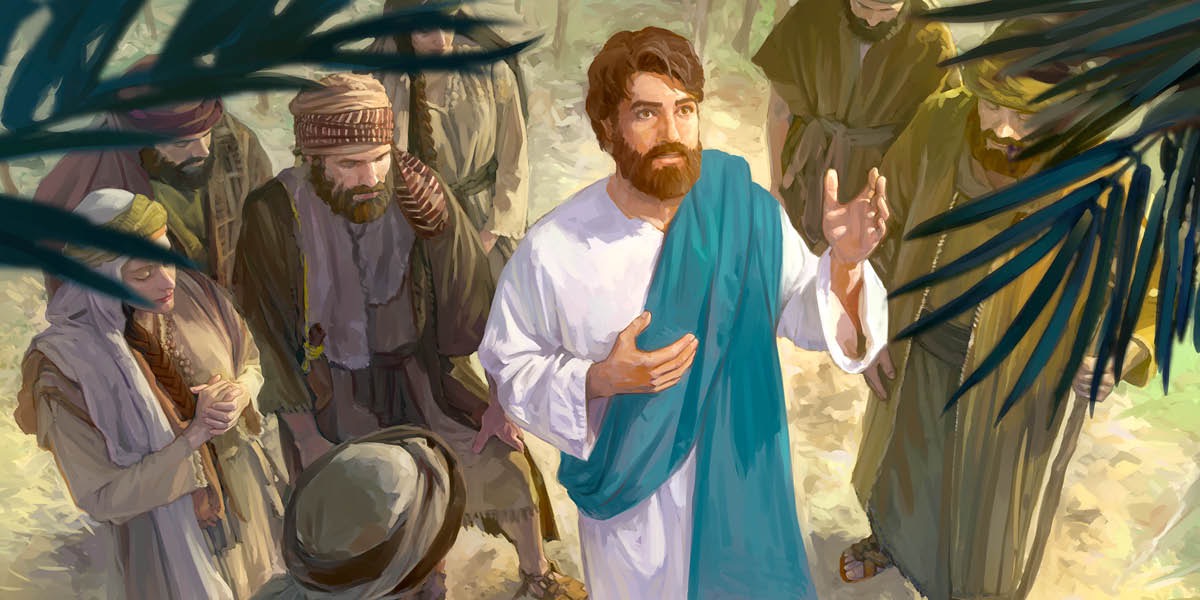 Jesus directs glory to his Father