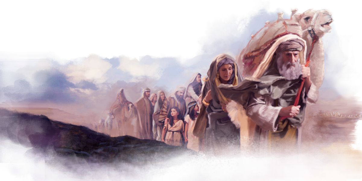 Abraham, Sarah, and others leave Ur