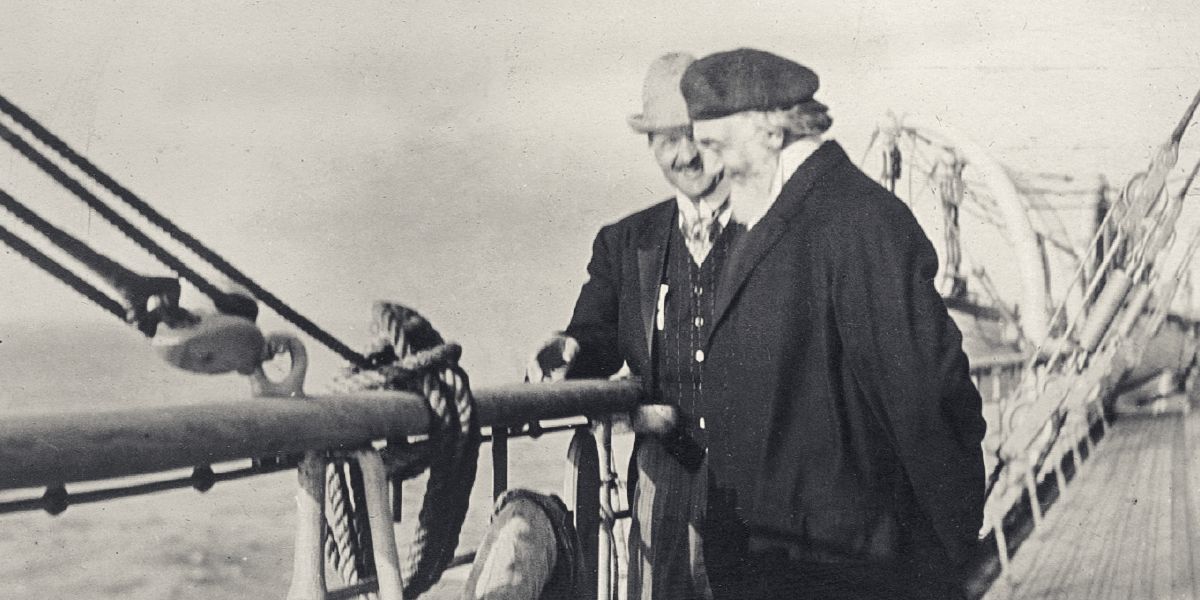 Brother Russell aboard the Lusitania