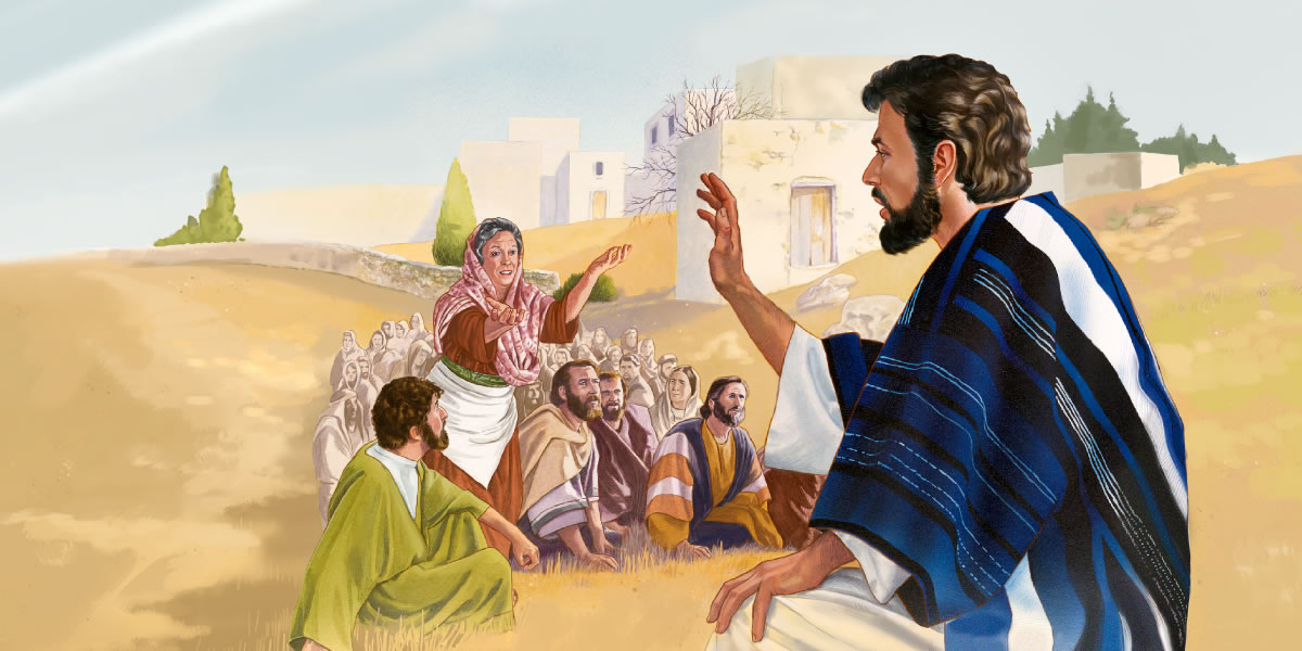 Jésus aleke bango ndo ti mbeni wali so amû mbeni gonda so ayeke nde mingi na mama ti lo Marie