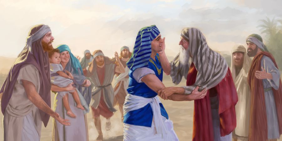 Joseph na babâ ti lo, Jacob, abara terê