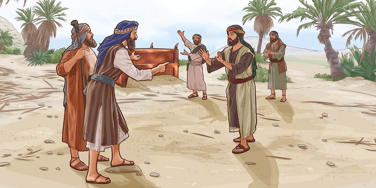 Azo ti Israël so ayeke na est ti Ngu ti Jourdain ayeke kiri tënë na amba ti ala azo ti Israël so abi tënë na li ti ala senge senge.