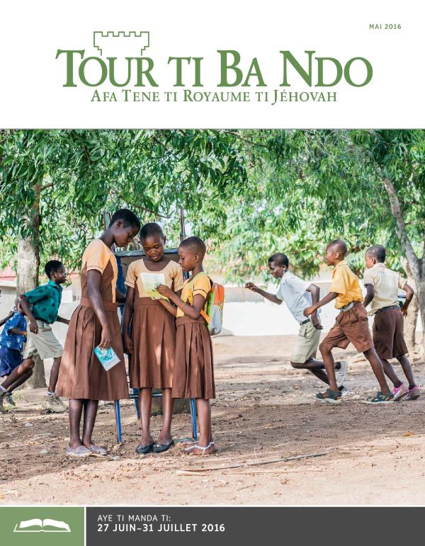 Tour ti Ba Ndo ti mandango ni, Mai 2016