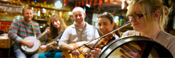 අයර්ලන්ත සංගීත කණ්ඩායමක්