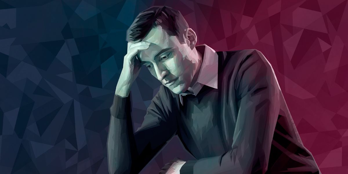 කලකිරීමට පත් වෙලා ඉන්න මිනිසෙක්