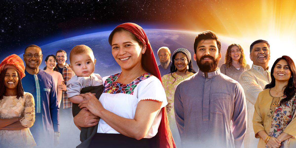 විවිධ ජාතීන්ට අයත් ජනයා