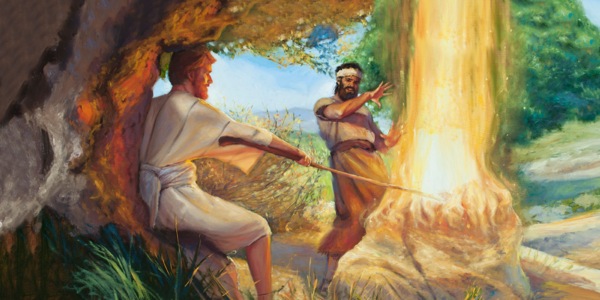 ගිඩියොන් පිළිගන්වපු කෑම ආශ්චර්යවත් විදිහට දැවෙනවා