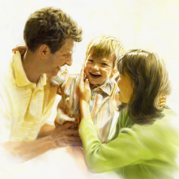 අවුරුදු දාහ තුළදී යළි එකතු වුණු පවුලක් සතුටින්