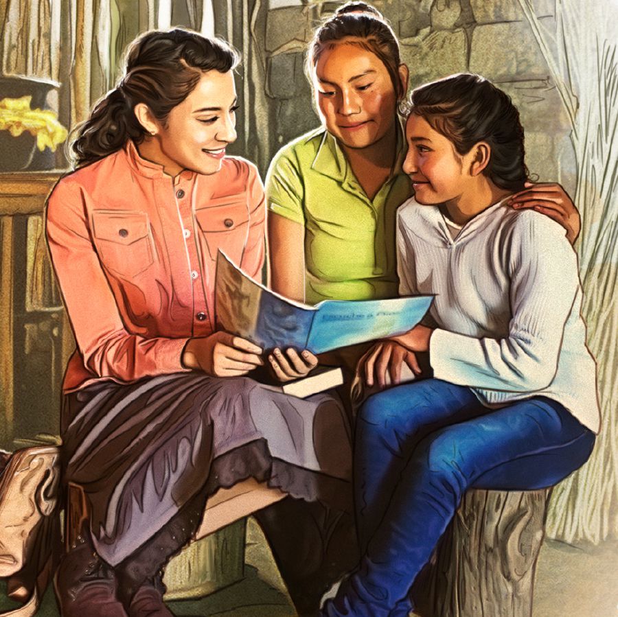 සේවයේ හවුල් වෙන සහෝදරියක්