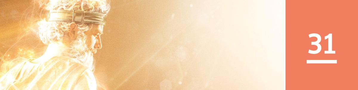 Fianara 31. Jesosy Kristy Mpanjaka an-danitsy any alohany eo ty voninahitsini-Jehovah.