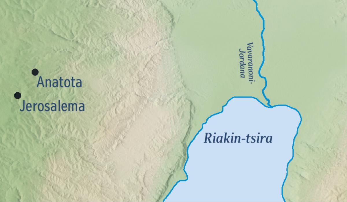 Sarin-tany misy ani-Jerosalema noho mampiseho ani-Anatota tanà nipetrahani-Jeremia