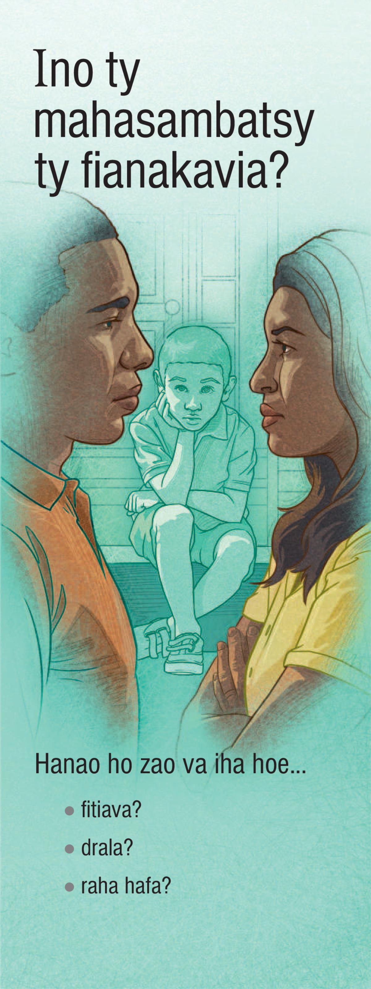 Ino ty Mahasambatsy ty Fianakavia?