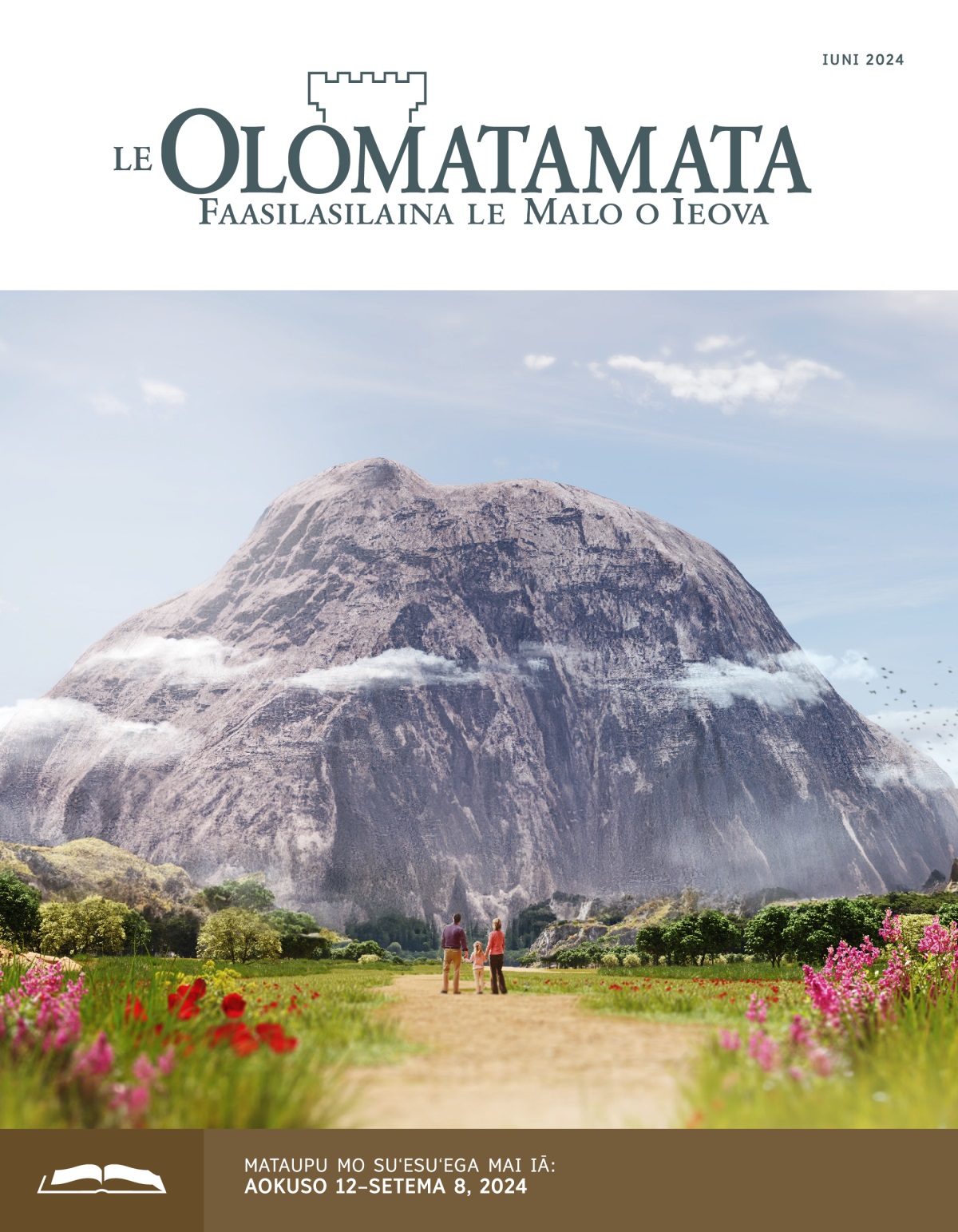 O loo vaavaai ma manatunatu se ulugalii ma le la tama teine i se papa telē o loo i o latou luma.