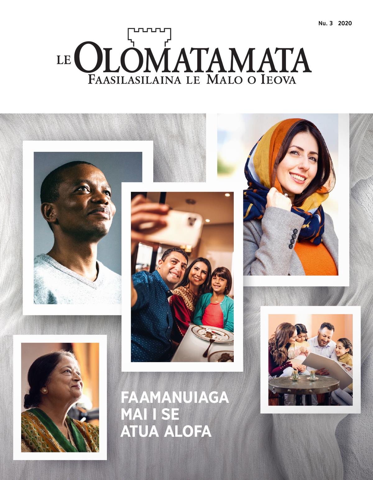 Le mekasini o Le Olomatamata, Nu. 3, 2020 | Faamanuiaga e Faavavau Mai i se Atua Alofa.