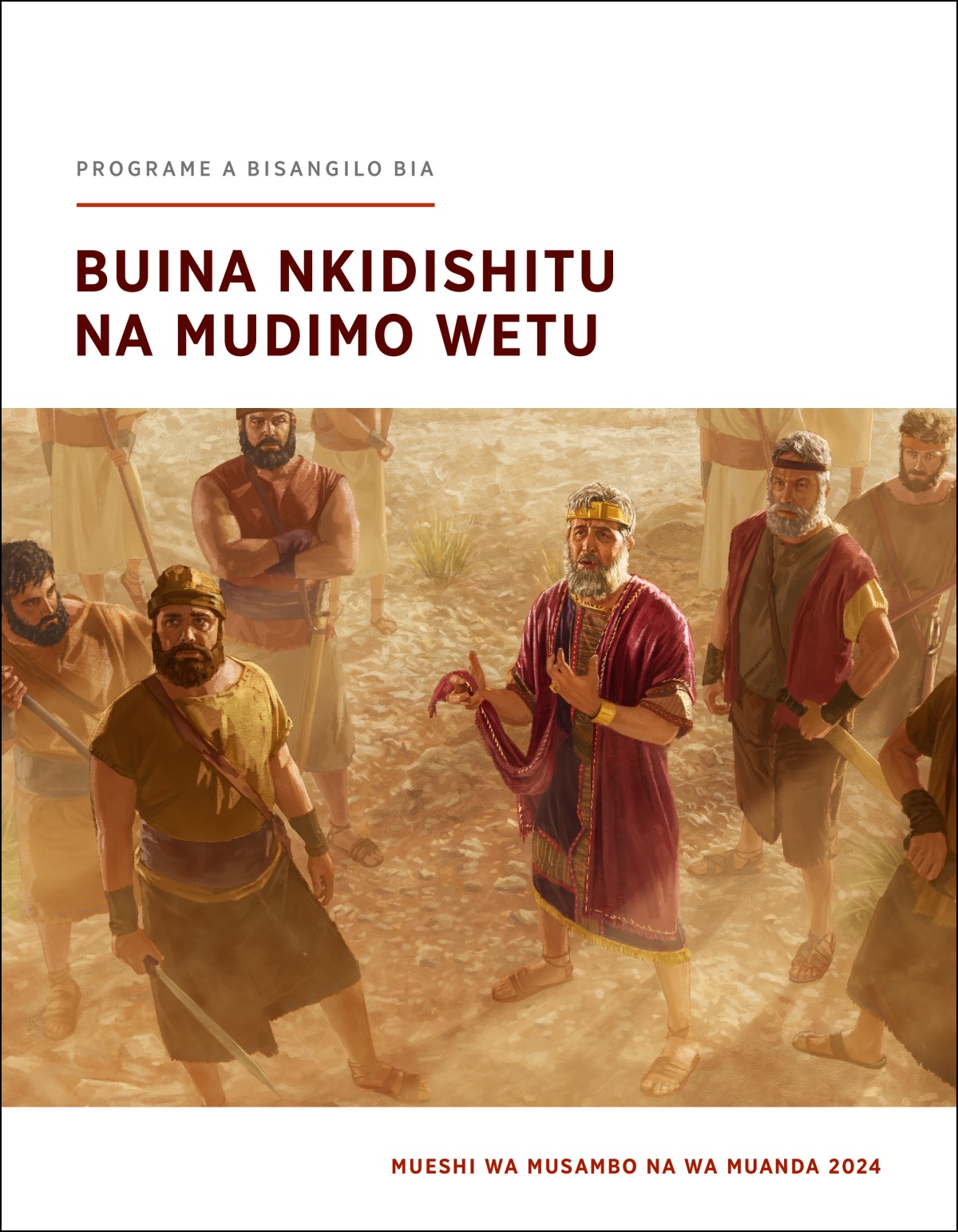 Nfumu Saule muimane munkatshi mua basalayi baye, esamba na atala nsongo ya kilamba kiaye kia panuundu yabaadi batshibe.