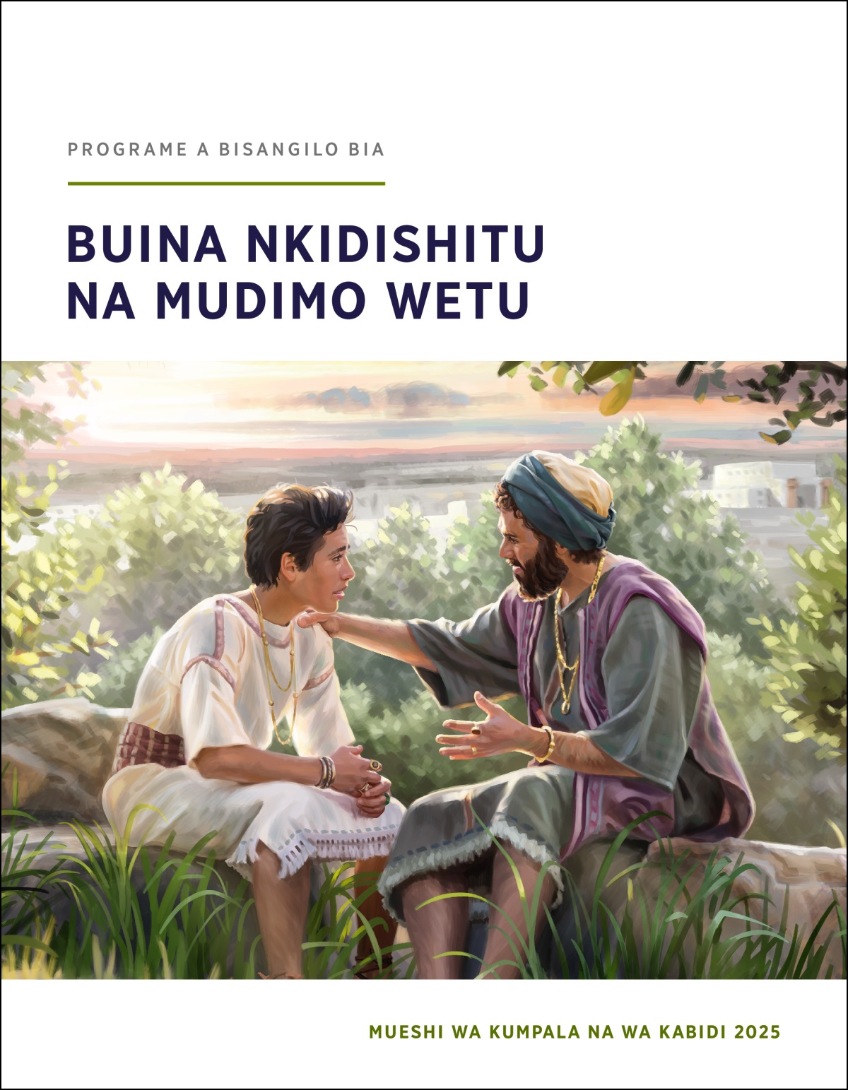 Nfumu Salomone mmushale paasha na muana aaye mulume, amupanga elango.