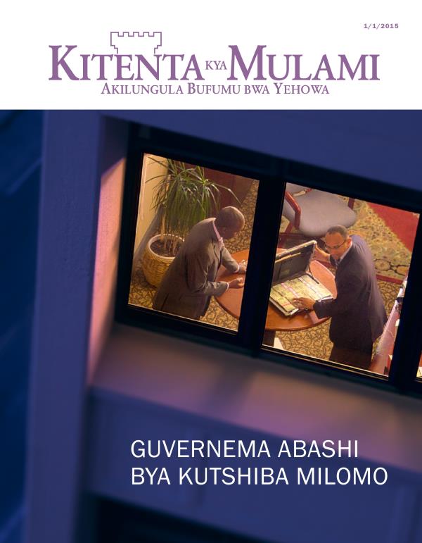 Kipusu kya Jurnale a Kitenta kya Mulami, 1/2015 | Guvernema abashi bya kutshiba milomo