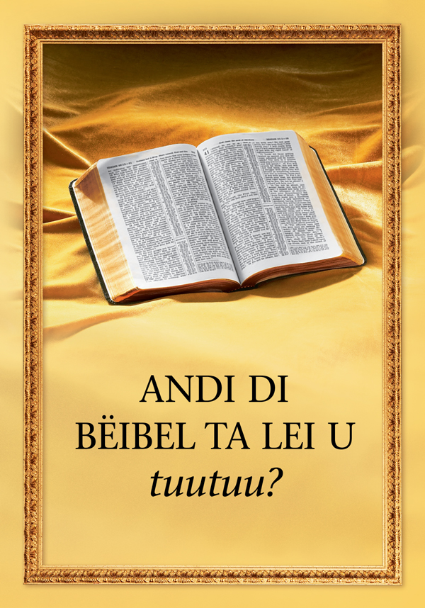 An open Bible and the title of the book, “What Does the Bible Really Teach?”