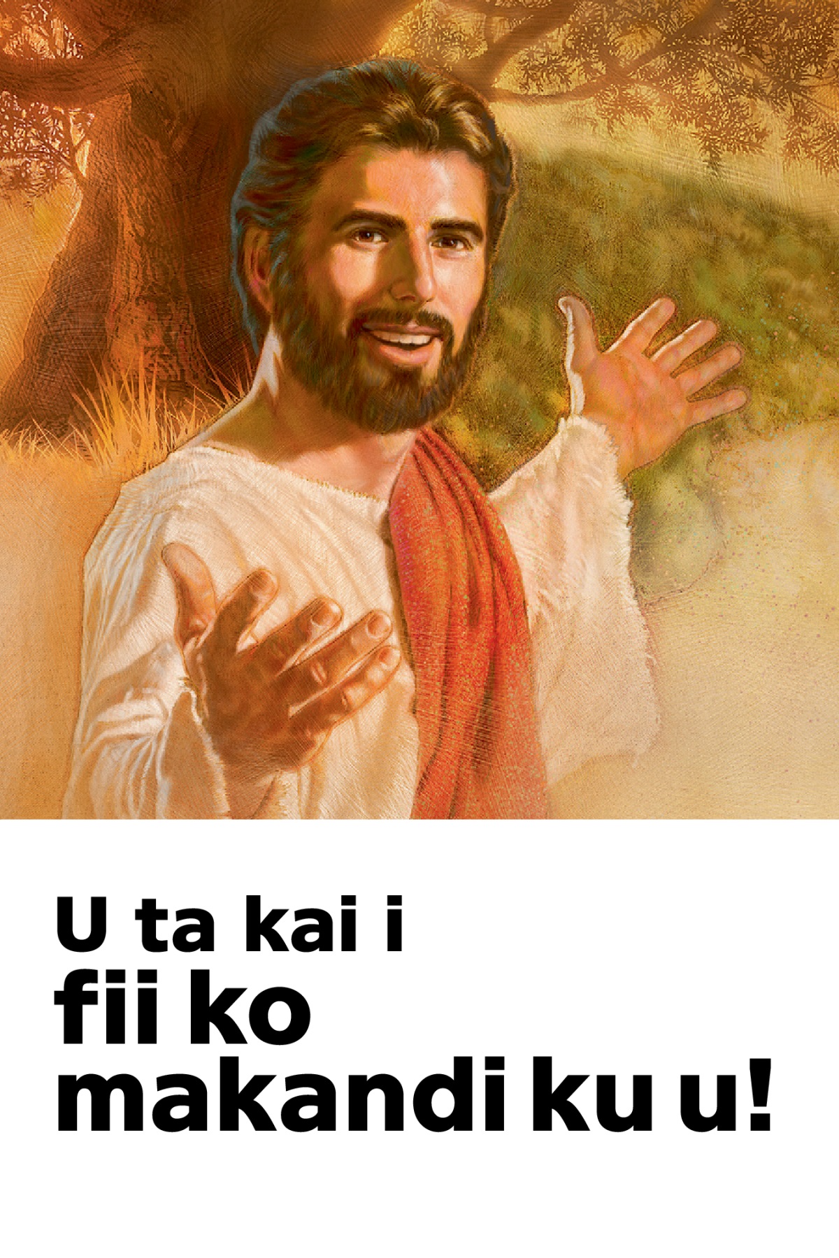 Di pampia di u ta paati u kai sëmbë u ko mëni di dëdë u Jesosi. Di në fëën da: ’U ta kai i fii ko makandi ku u!’