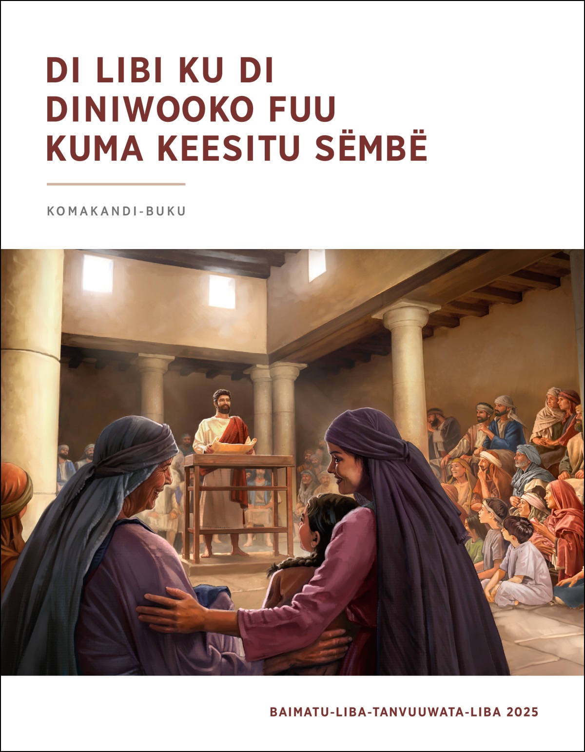 Jesosi dë a di keiki wosu u dee Dju, nöö a dë ku wan pampia lolu jabijabi nëën maun. Womi ku mujëë ku mii tuu dë ta haikëën.