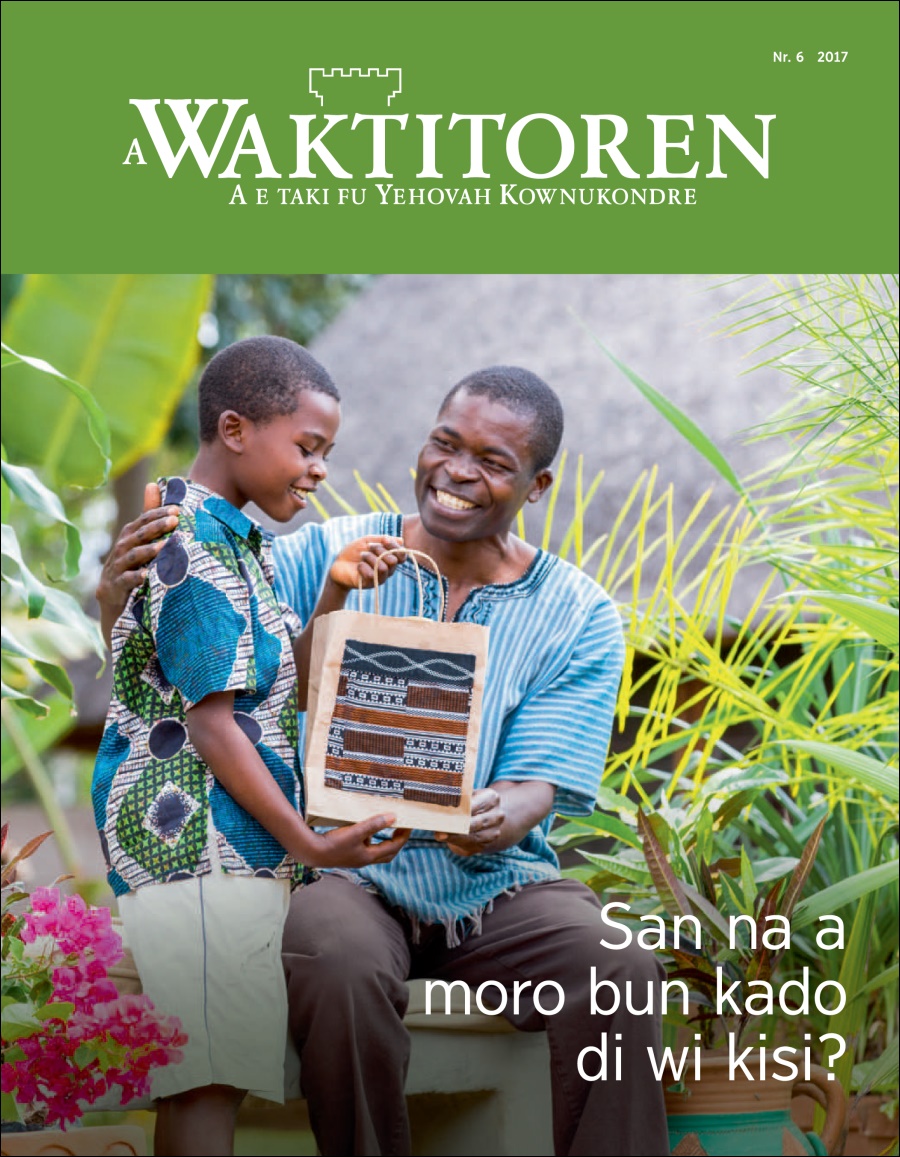  A Waktitoren Nr. 6 2017 | San na a moro bun kado di wi kisi?
