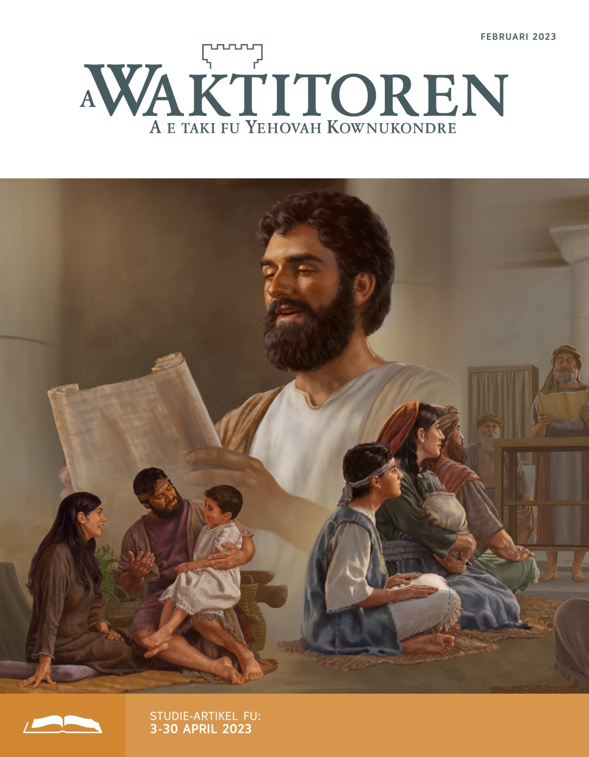 A studie-Waktitoren fu februari 2023.