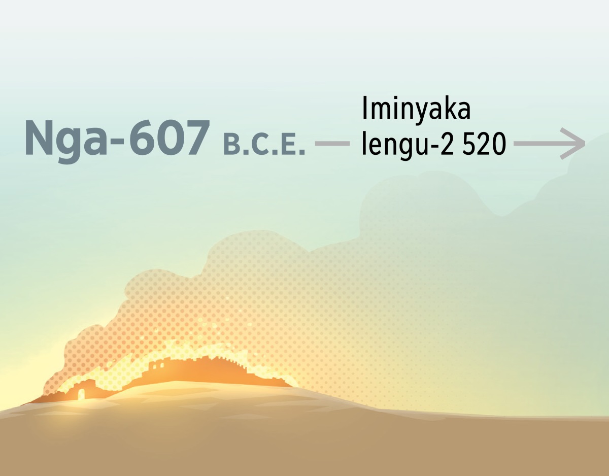 Umlilo ubhubhisa iJerusalema nga-607 B.C.E. Ngemuva kwaloko, iminyaka lengu-2,520 iyaphela.